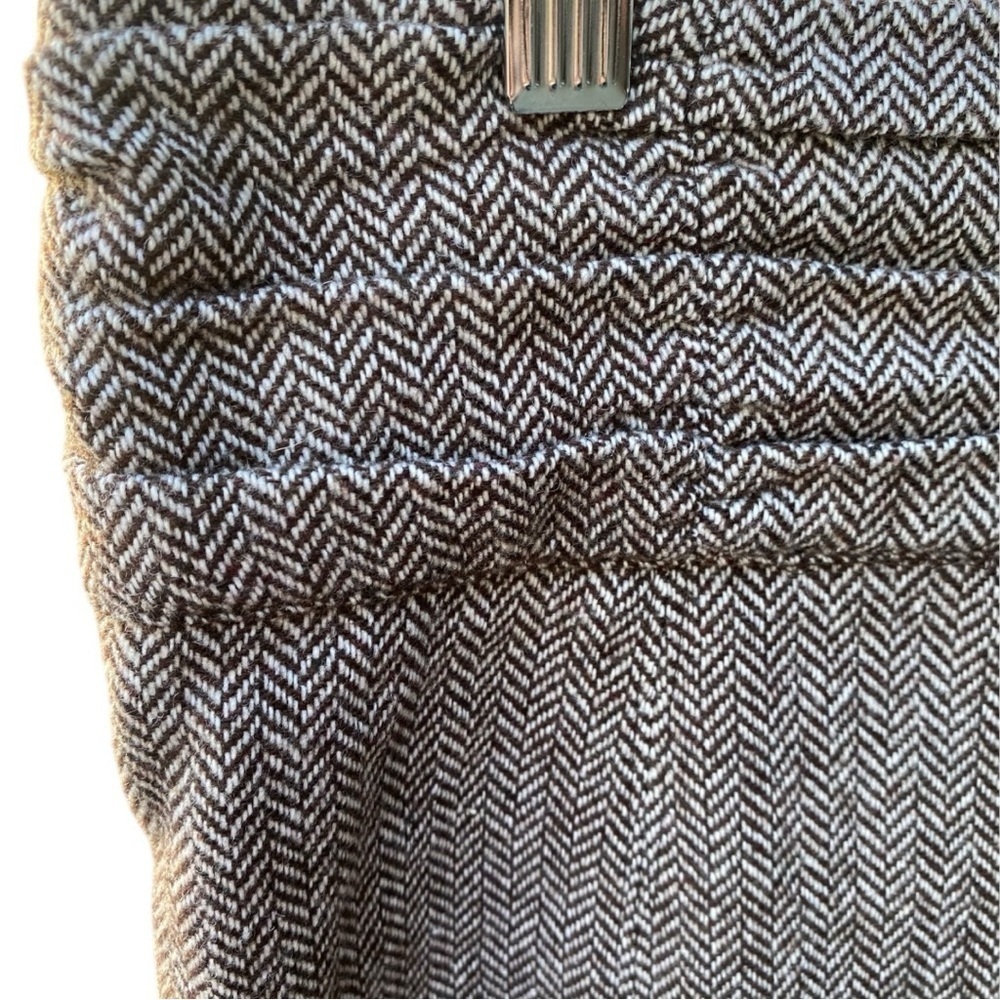 Old Navy Wool Blend Tweed Lace Trim Heart Button Skirt I Size: 4 - Picture 5 of 12
